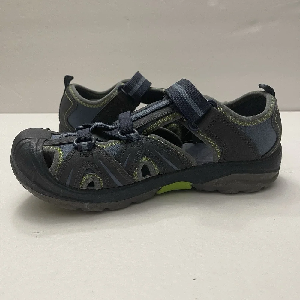Merrell Kids‎ Hydro Hiker Waterproof Sandals Navy Green 4M Outdoor Play